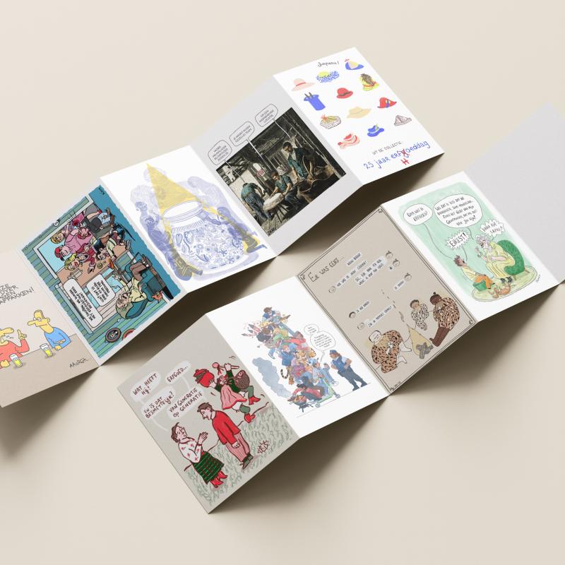 Cartoons 25 jaar Erfgoeddag